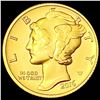 Image 1 : 2016-W 1/10th oz Gold Mercury Dime SUPERB GEM BU