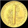 Image 2 : 2016-W 1/10th oz Gold Mercury Dime SUPERB GEM BU