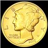 Image 1 : 2016-W 1/10th oz Gold Mercury Dime SUPERB GEM BU