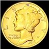 Image 1 : 2016-W 1/10th oz Gold Mercury Dime SUPERB GEM BU