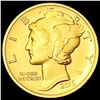 Image 1 : 2016-W 1/10th oz Gold Mercury Dime SUPERB GEM BU