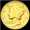 Image 1 : 2016-W 1/10th oz Gold Mercury Dime SUPERB GEM BU