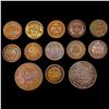 Image 2 : [13] 1841-1864 Assorted Hard Times and Civil War Tokens HIGH GRADE
