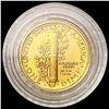 Image 2 : 2016-W 1/10th oz Gold Mercury Dime SUPERB GEM BU