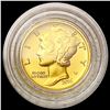 Image 1 : 2016-W 1/10th oz Gold Mercury Dime SUPERB GEM BU