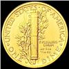 Image 2 : 2016-W 1/10th oz Gold Mercury Dime SUPERB GEM BU