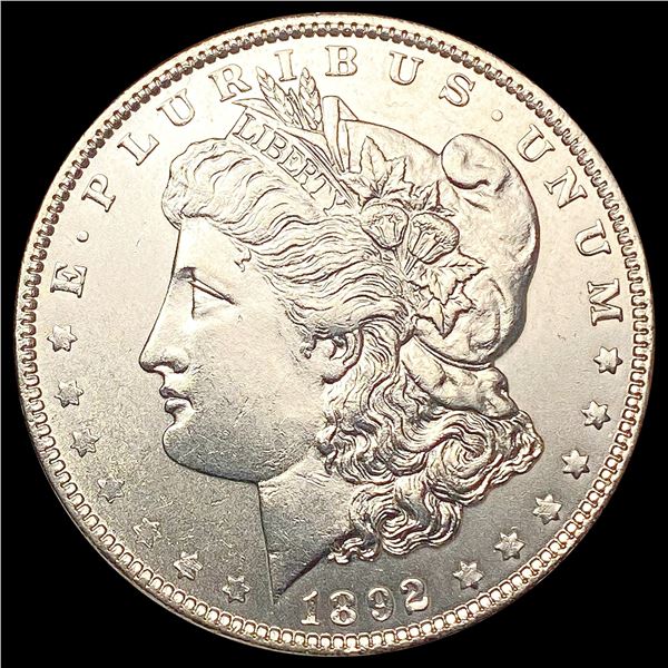 1892 Morgan Silver Dollar CLOSELY UNCIRCULATED