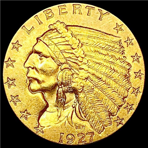 1927 $2.50 Gold Quarter Eagle UNCIRCULATED