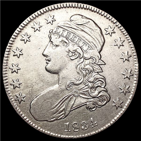 1834 Capped Bust Half Dollar CLOSELY UNCIRCULATED