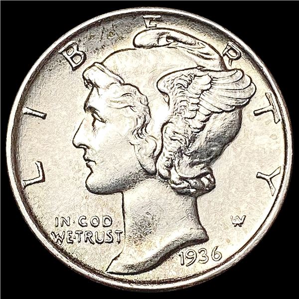 1936-S Mercury Dime UNCIRCULATED