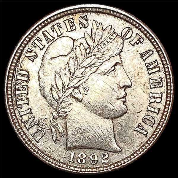 1892 Mercury Dime CHOICE BU