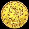 Image 1 : 1898 $2.50 Gold Quarter Eagle CLOSELY UNCIRCULATED