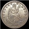Image 1 : 1845 Seated Liberty Quarter NICELY CIRCULATED