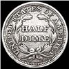 Image 2 : 1854 Arws Seated Liberty Half Dime CLOSELY UNCIRCULATED