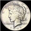 Image 1 : 1921 Silver Peace Dollar CLOSELY UNCIRCULATED