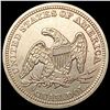 Image 2 : 1854 Seated Liberty Quarter CLOSELY UNCIRCULATED