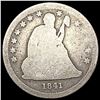 Image 1 : 1841-O Seated Liberty Quarter NICELY CIRCULATED