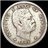 Image 1 : 1883 Kingdom of Hawaii Dime NICELY CIRCULATED
