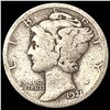 Image 1 : 1921 Mercury Dime NICELY CIRCULATED