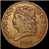 Image 1 : 1833 Classic Head Half Cent CLOSELY UNCIRCULATED