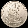 Image 1 : 1853 Arrows Seated Liberty Half Dollar CHOICE AU
