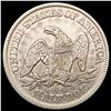 Image 2 : 1853 Arrows Seated Liberty Half Dollar CHOICE AU