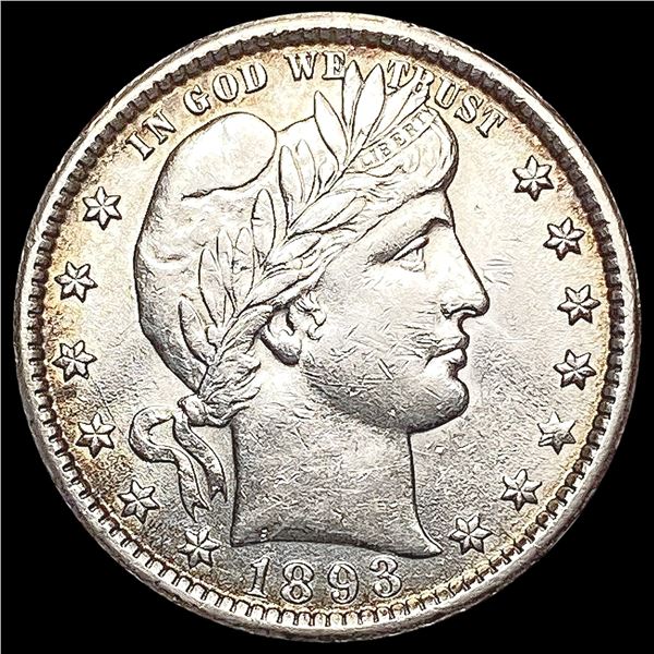 1893-O Barber Quarter UNCIRCULATED