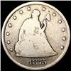Image 1 : 1875-CC Twenty Cent Piece NICELY CIRCULATED