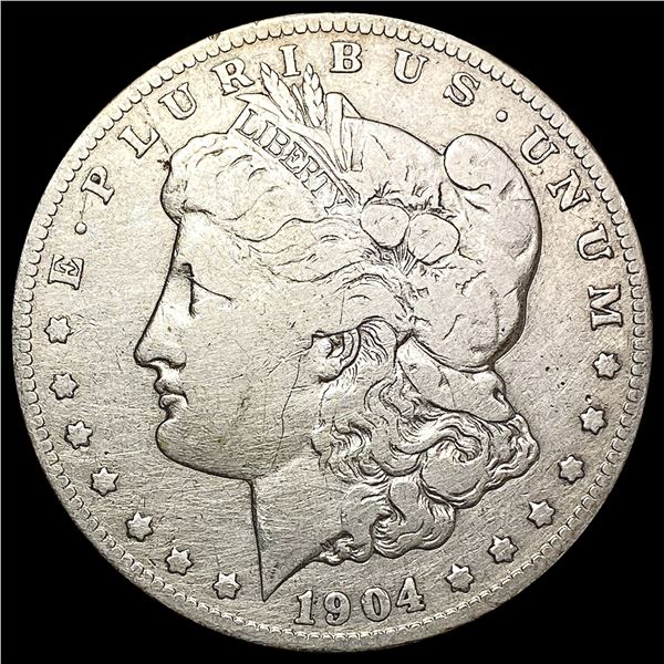 1904-S Morgan Silver Dollar NICELY CIRCULATED