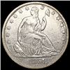 Image 1 : 1858 Seated Liberty Half Dollar CLOSELY UNCIRCULATED