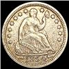 Image 1 : 1854 Arws Seated Liberty Half Dime CLOSELY UNCIRCULATED