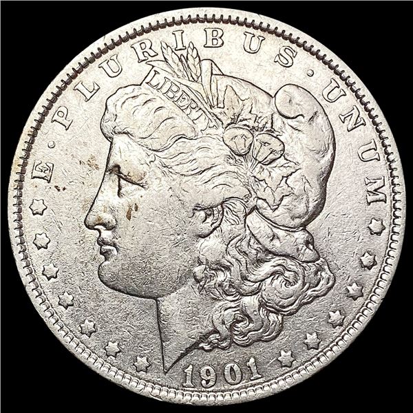 1901 Morgan Silver Dollar LIGHTLY CIRCULATED