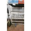 Image 1 : Metal Rolling 3-Tier Shelf 56" x 14" x 37"