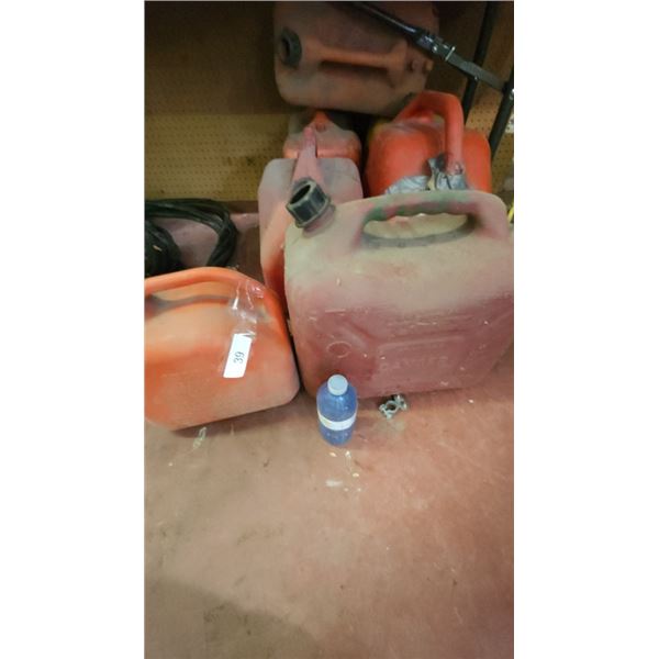 Misc Lot Of Jerry Cans