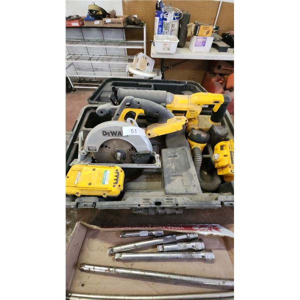 36Volt Cordless Dewalt Reciprocating Saw and