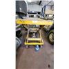 Image 1 : Hydraulic Lift Cart  On Wheels