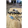 Image 1 : 3/8" Air Ratchet Sockets/Air Chisel With Bits