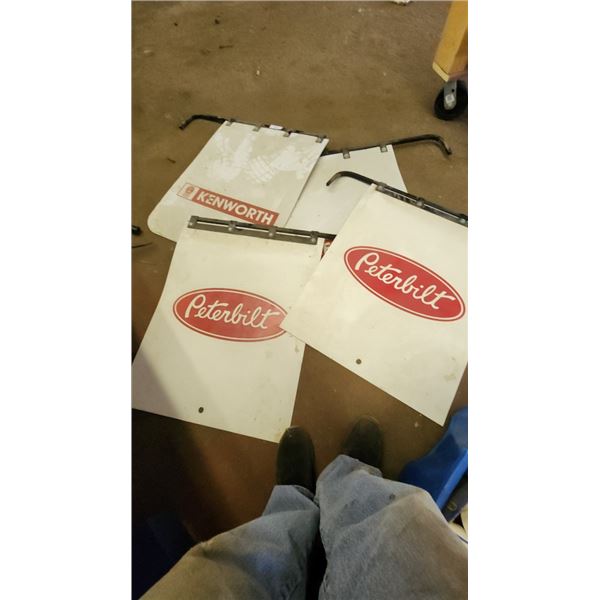 Set Of 4- New Big Rig Mud Flaps