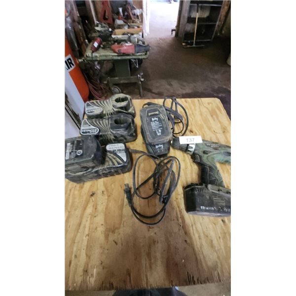 Hitach 14.4 Cordless Drill & Charger