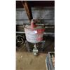 Image 1 : Galvanized Gas Can With Propane Stove