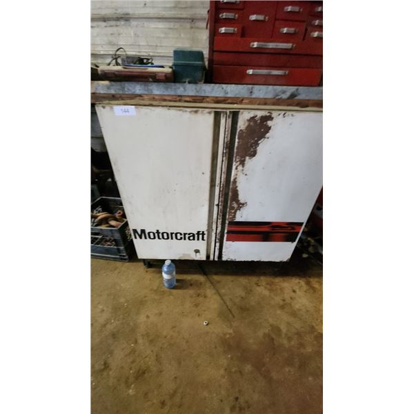 Metal Motorcraft Cabinet 34" x 14" x 34"