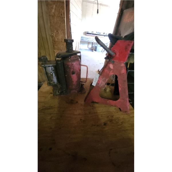 Bottle Jack with Jack Stand