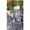 Image 3 : Home Made Log Splitter With 4 cyc Motor