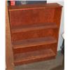 Image 1 : SHELVING UNIT, SOLID WOOD.