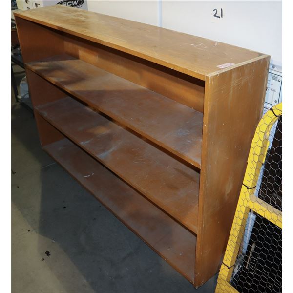 SHELVING UNIT, SOLID WOOD