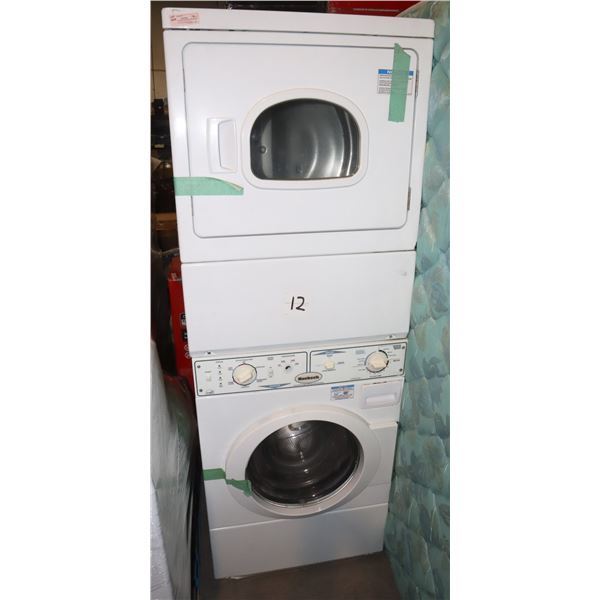 HUEBSCH GAS LAUNDRY SYSTEM WASHER/DRYER