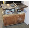 Image 1 : TABLE SAW ON ROLLING WORK PLATFORM