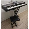 Image 1 : FUJIYAMA KEYBOARD WITH STAND, SEAT, PEDAL,