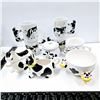 Image 1 : BOX VINTAGE COW KITCHEN WARE