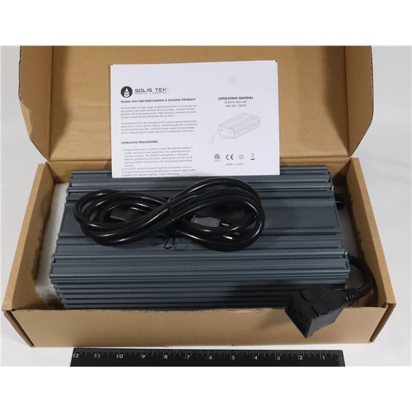 NEW SOLIS TEK DIGITAL BALLAST 1000W